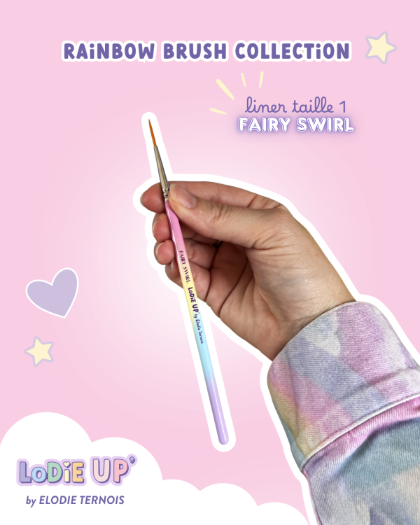 LODIE UP’ – Fairy swirl - Pinceau liner