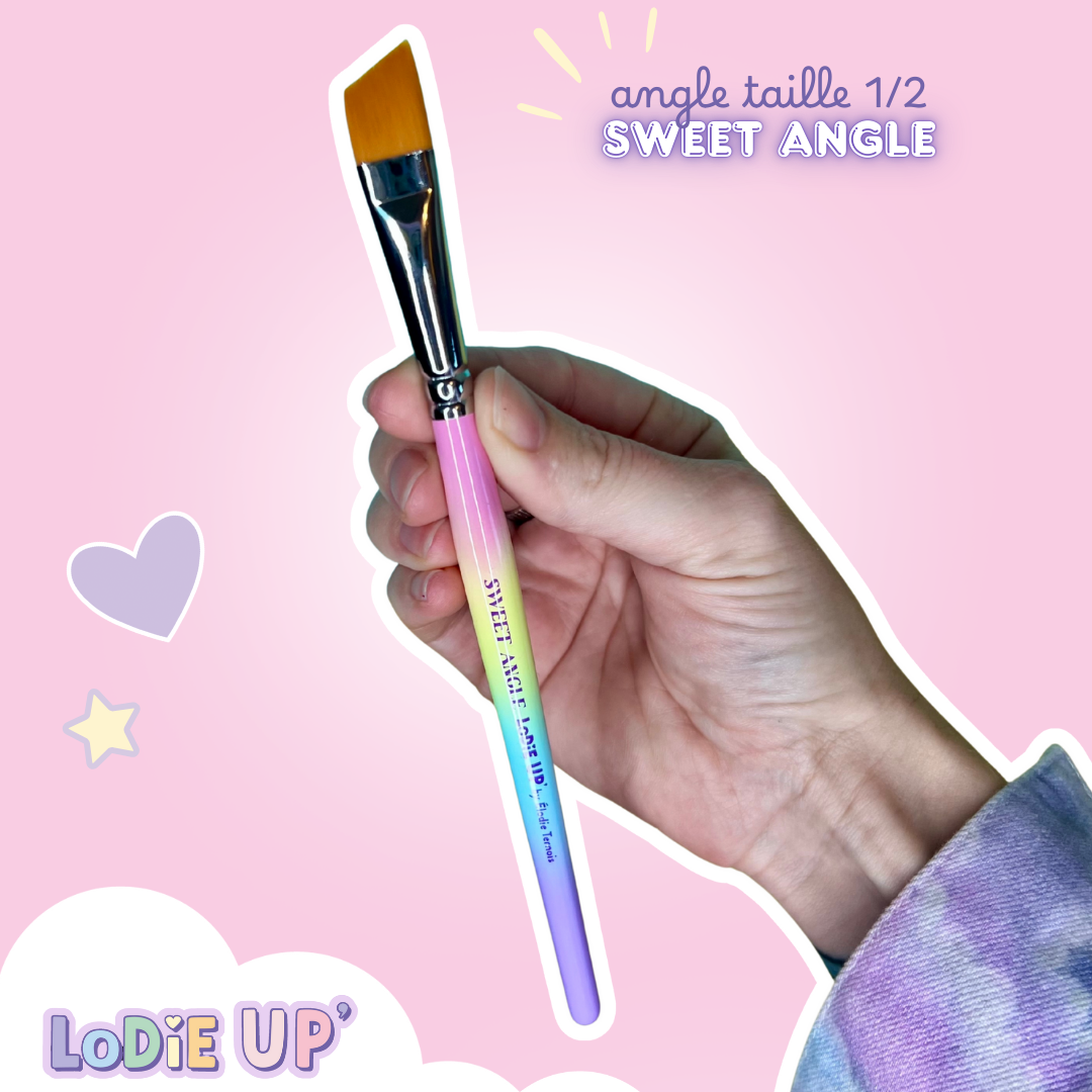 LODIE UP’ – Sweet Angle - Angle Doux - Pinceau biseauté