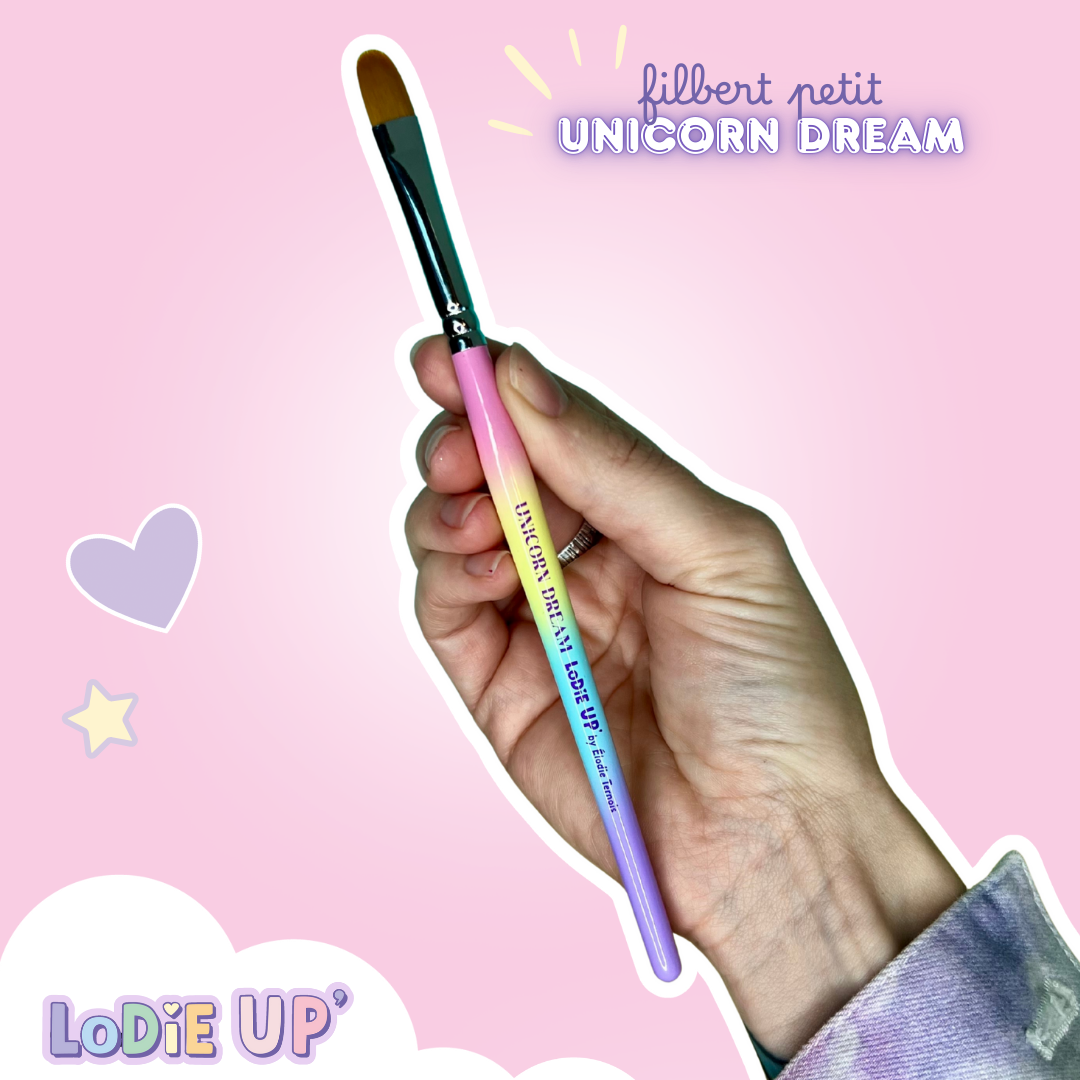 LODIE UP’ – Unicorn Dream - Rêve de Licorne - Pinceau filbert