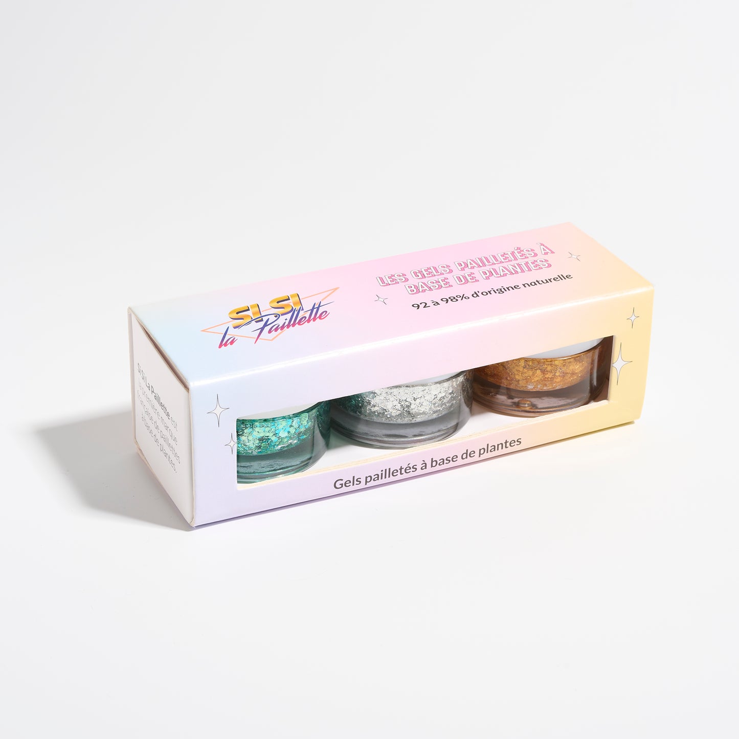 Coffret gel pailleté Solaire - Sisi la Paillette