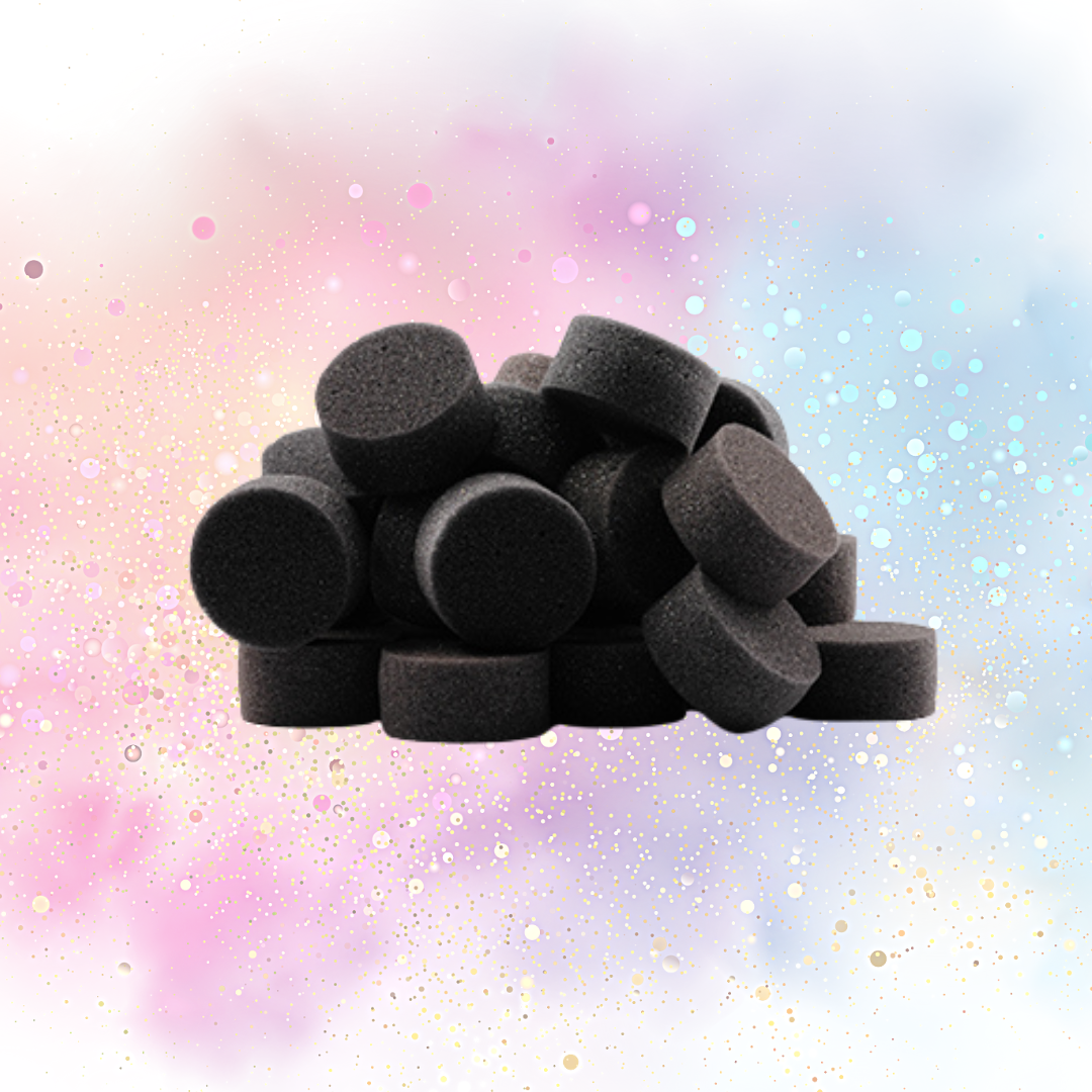 éponge ronde antracite - Eco sponge