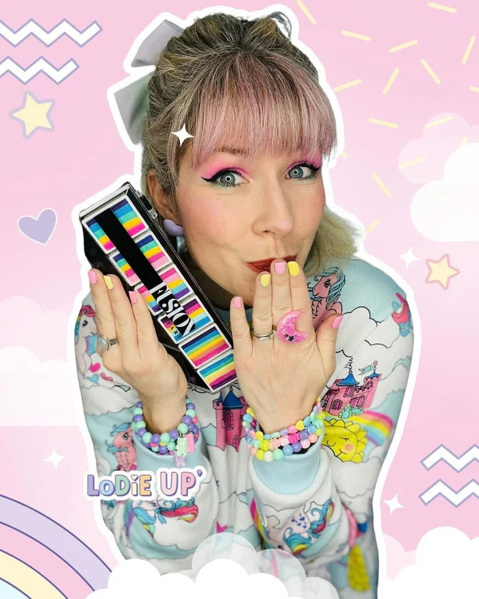 Lodie Up Rainbow Ponies Palette | Palette poney Arc en Ciel | 6x10g