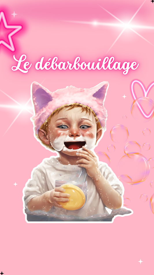 Le débarbouillage post maquillage à l'eau