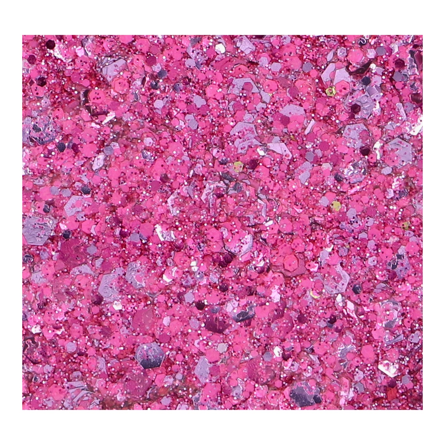 Paillettes crème rose- Chunky glitter cream pinked