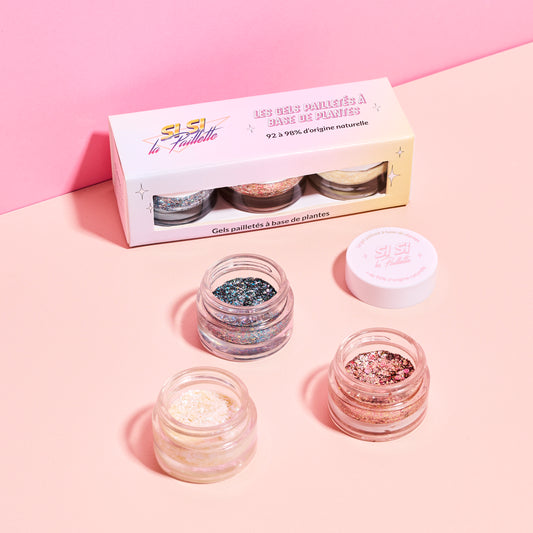Coffret gel pailleté Cosmique - Sisi la Paillette