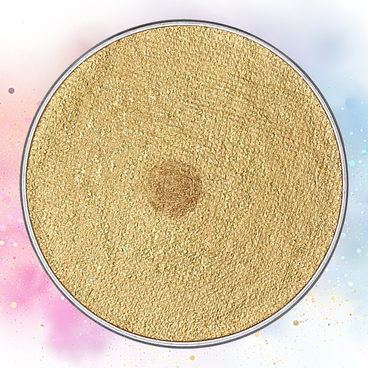Dorée pailleté - Gold glitter - effet métallique - 45g