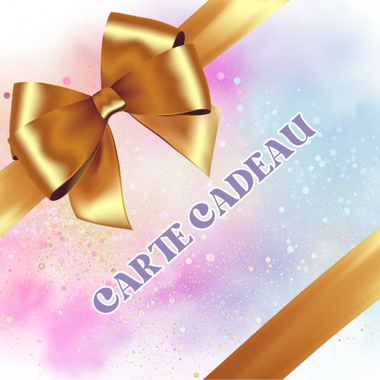 Carte cadeau Maquillage & Paillettes
