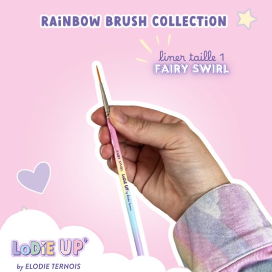 LODIE UP’ – Fairy swirl - Pinceau liner
