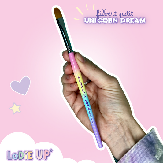 LODIE UP’ – Unicorn Dream - Rêve de Licorne - Pinceau filbert