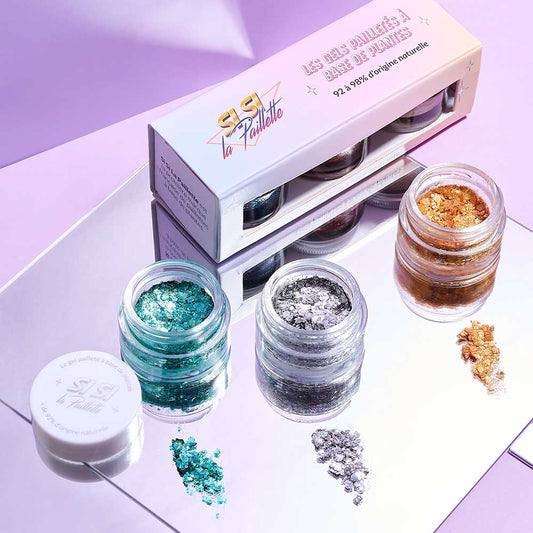 Coffret gel pailleté Solaire - Sisi la Paillette