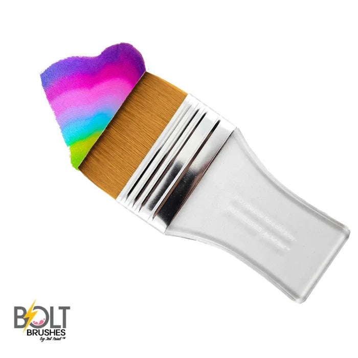 Pinceau large- Rainbow face and body brush- Diamond collection - Bolt