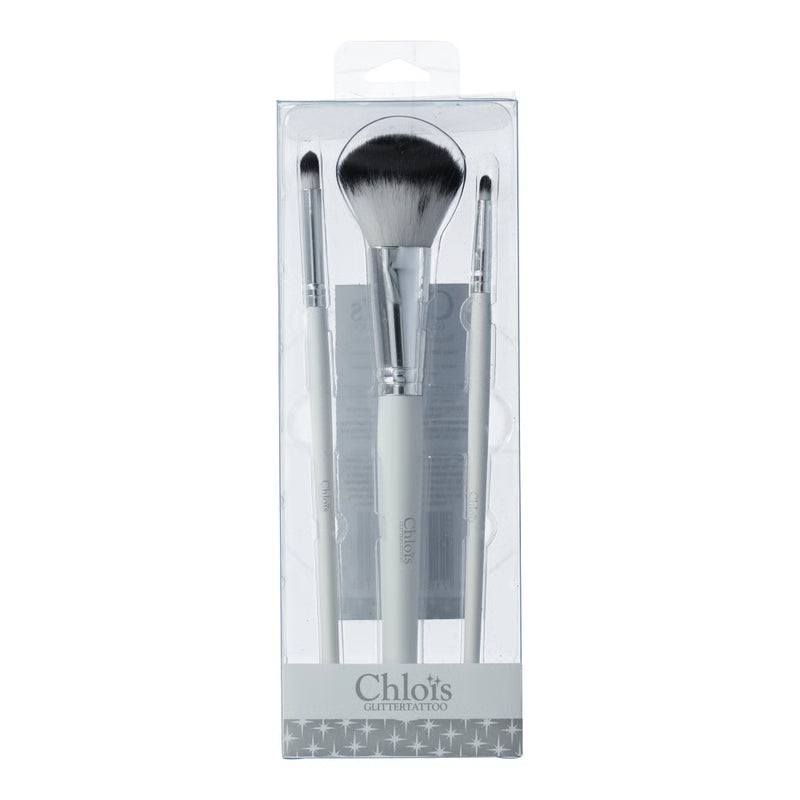kit pinceau pour tatouages à paillettes - brush set for glitter tattoo