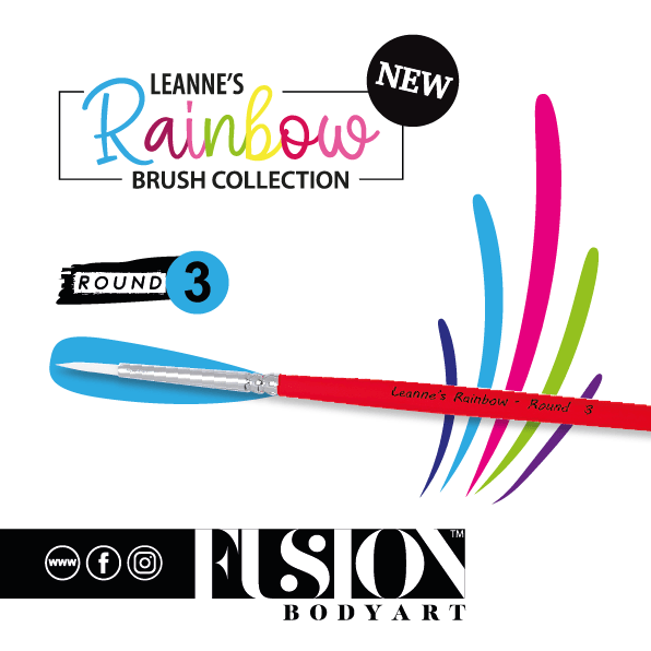 Pinceau Rond | Leanne's Rainbow |