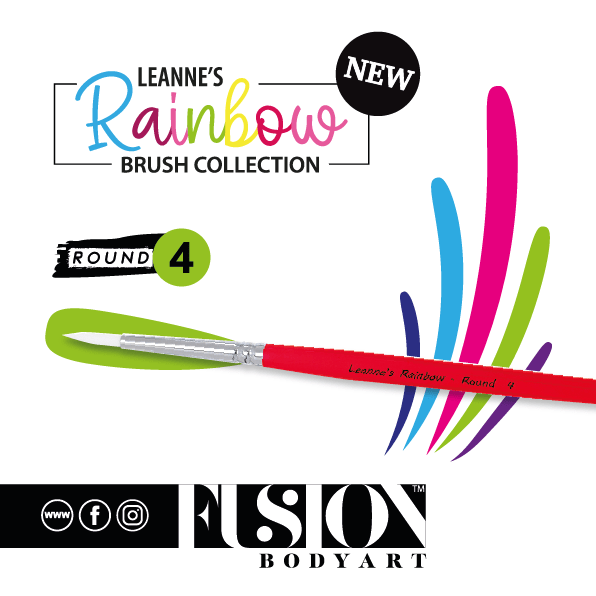 Pinceau Rond | Leanne's Rainbow |