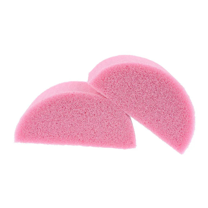 Half round face paint sponge | éponge demi cercle