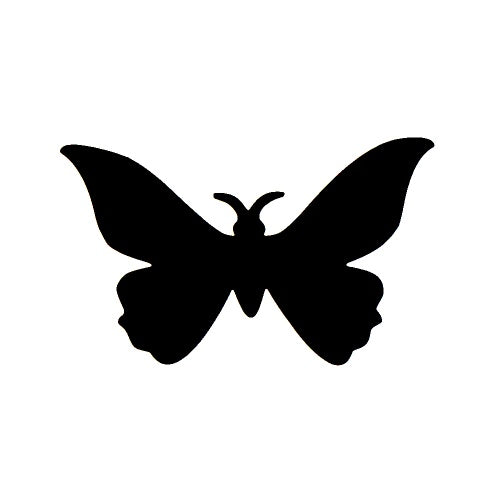 Pochoir tatouage - Petit Papillon
