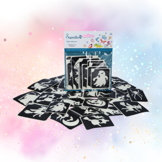 Set Pochoir tatouage Halloween